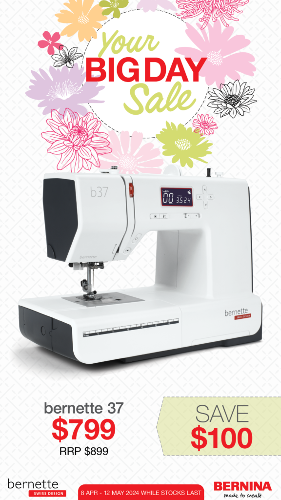 B37 Sewing Machine Bernina Sewing Centre Tauranga