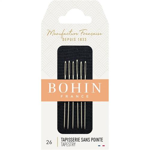 BOHIN Tapestry Needles Size 26 (6/pk) Bernina Sewing Centre Tauranga