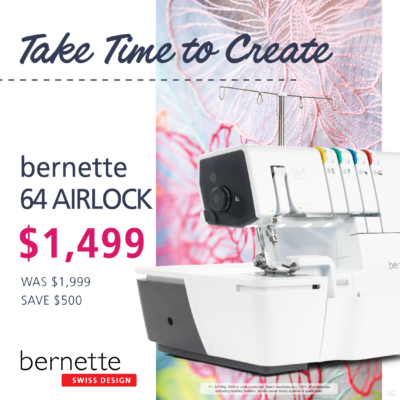 Bernette 64 Airlock Overlocker