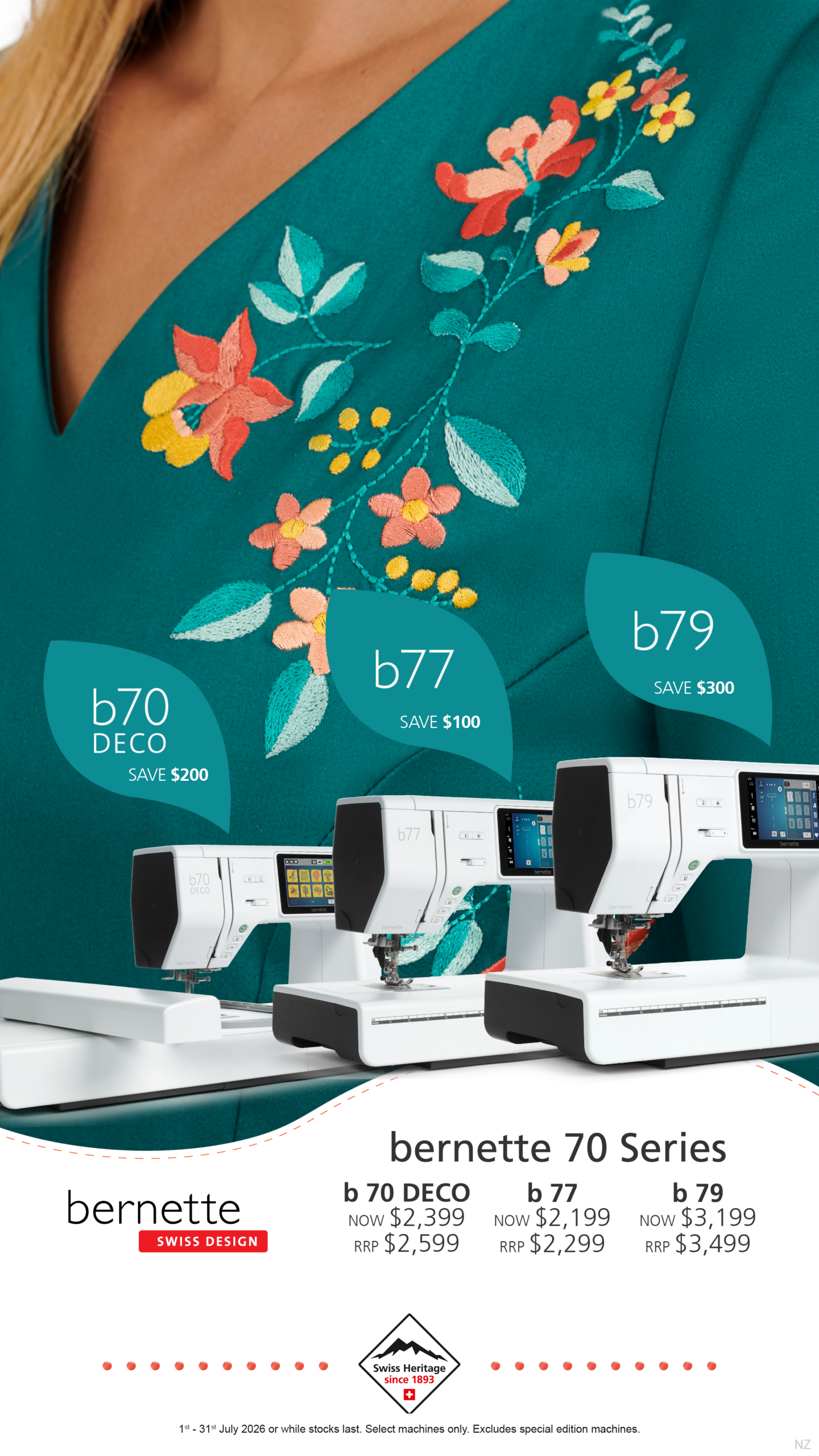 Bernette 77 Sewing Machine