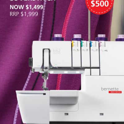 Bernette b62 Air Threader Coverstitch