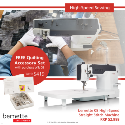 Bernette b08 Straight Stitch