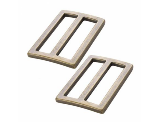 Widemouth sliders 1.5" antique brass