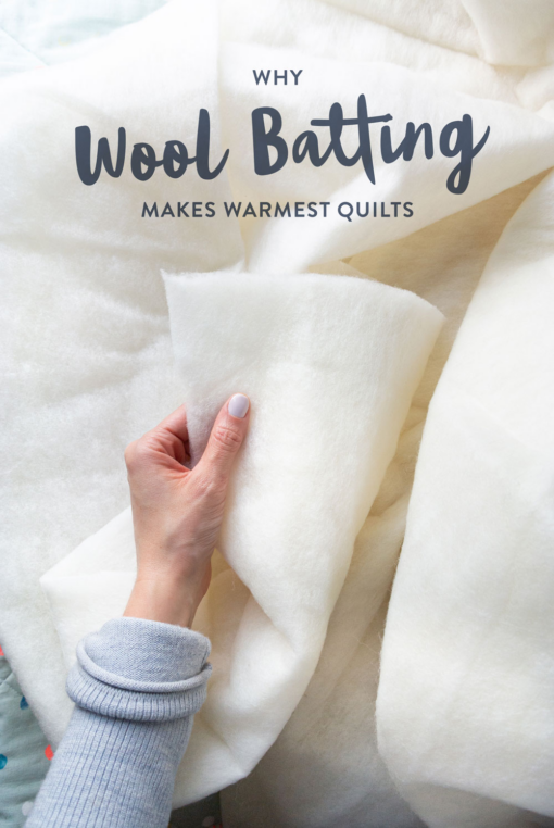Sew Easy Batting 100% wool batting - 150cm wide - Image 2