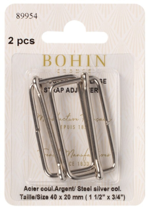 Bohin Strap Adjusters - 1.5"x.75"