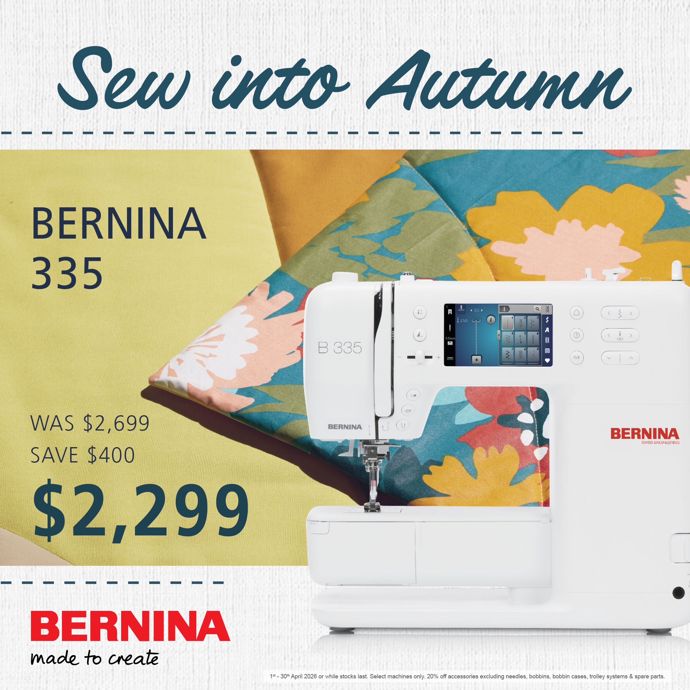 Bernina B335 - Gen 2