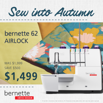 Bernette b62 Air Threader Coverstitch