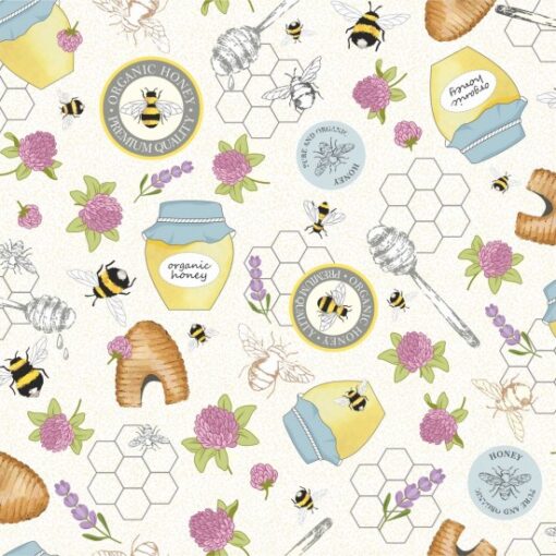 Queen Bee - 100% Cotton Fabric