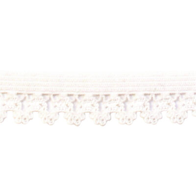Lingerie Elastic - Floral edged - 15mm