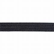 Rigid Ribbon Boning - Black - 7mm
