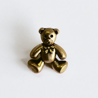 Bears Gold Buttons 22mm