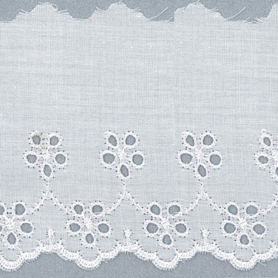 Cambric Lace - Navy 75mm