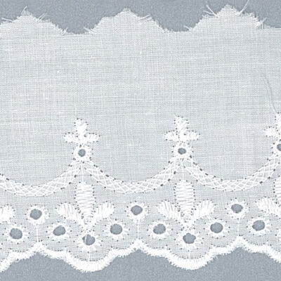 Cambric Lace - White