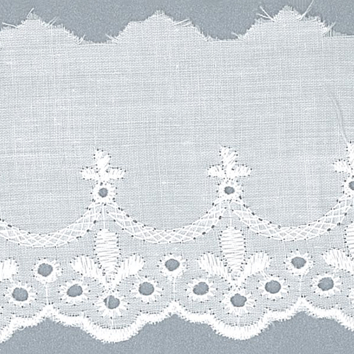 Cambric Lace - White