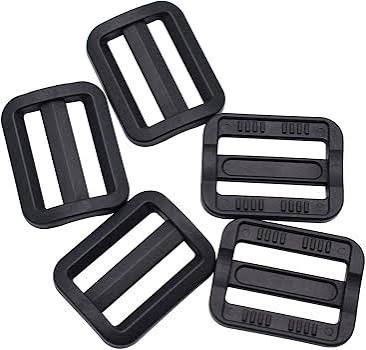 Strap Adjusters - Black - 20mm