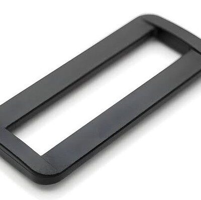 Rectangle Adjusters - Black - 38mm