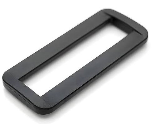Rectangle Adjusters - Black - 38mm