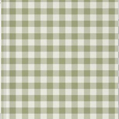 Sage Green and Cream Gingham