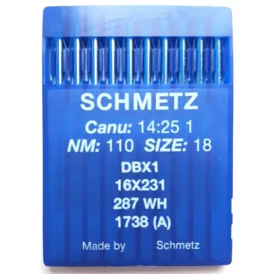 Schmetz Industrial Needles 287 WH  - 110/18