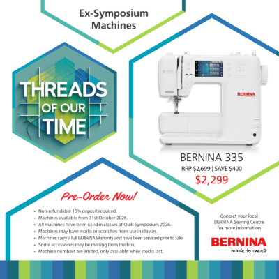 Bernina B335 Gen 2-Ex Symposium