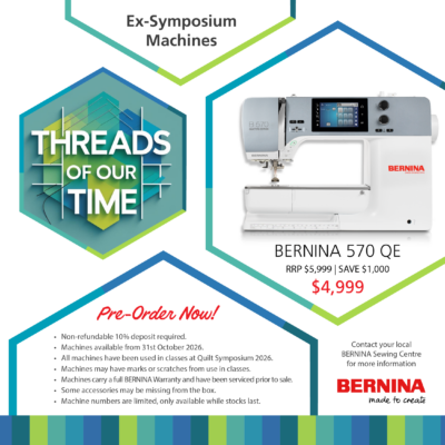 Bernina 570QE -Ex Symposium