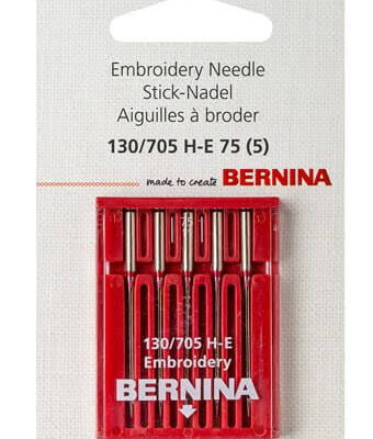 Bernina Embroidery Needles - 130/705 H-E 75(5)
